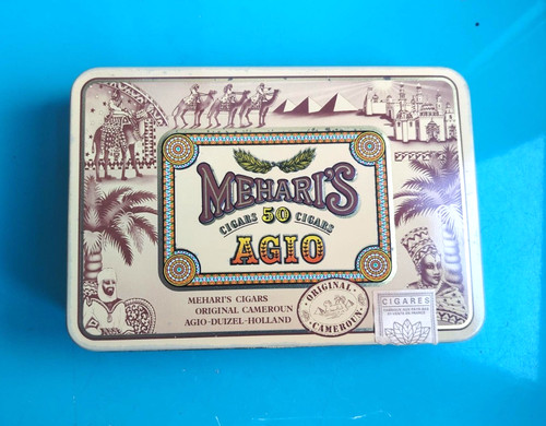 Vintage boite métal cigares - vintage,