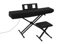 Yamaha 88-Key Portable Digital Piano Black (Digital Piano- P71)