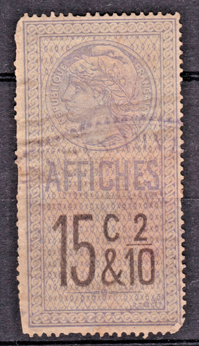Timbre france fiscal - timbre,