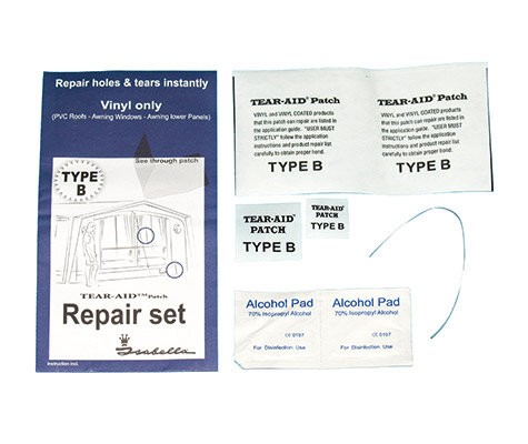 Kit réparation toile - réparation, de