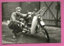 Photo d'époque - Cyclomoteur