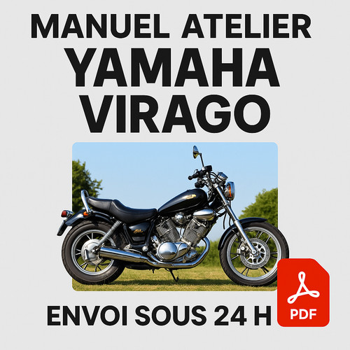 Manuel atelier yamaha - yamaha, virago