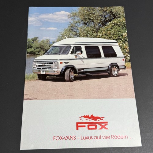 Chevrolet chevy van - chevrolet, fox