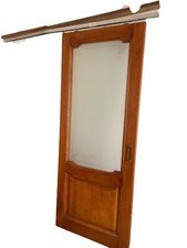 Porte coulissante en bois