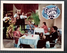Escort Girl 11x14 Lobby Card Cyd Charisse Margaret Marquis Film-Noir Exploitatio