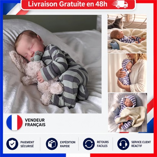 Poupée reborn bébé garçon - reborn,