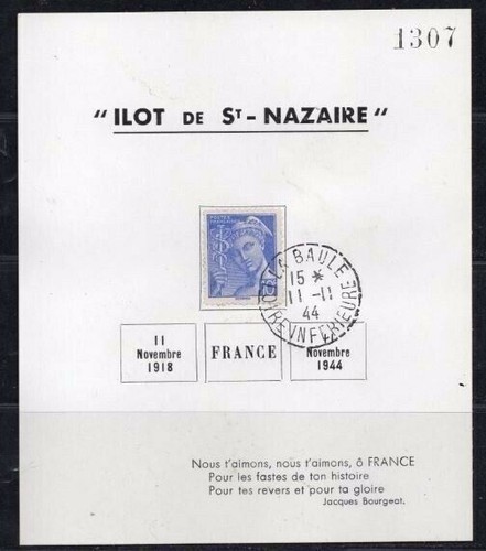 Liberation bloc feuillet - bloc,