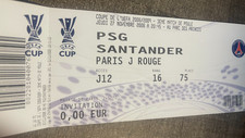 ticket )) PSG V SANTANDER -