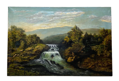 Ancien tableau hst - tableau,