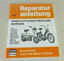 Repair Manual - Mobylette / Motobecane - Manual for Maintenance Moped & Moped
