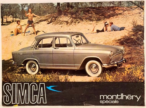 Publicite simca p60 - simca,