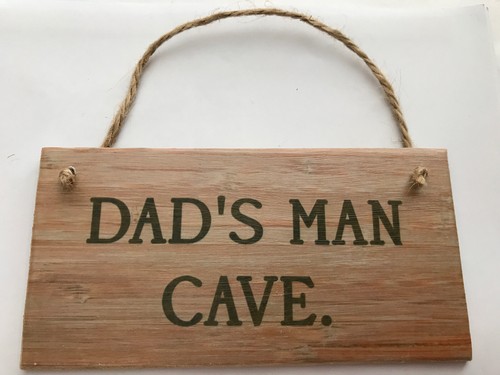 Plaque papa homme - , grotte