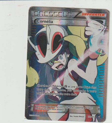 Carte pokemon cornelia - carte,