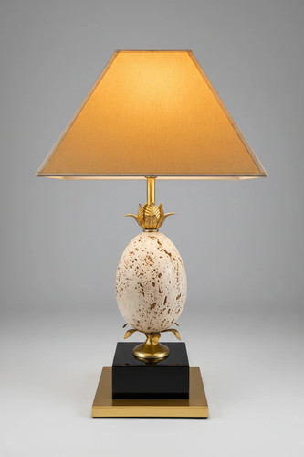 Lampe oeuf autruche en - oeuf,