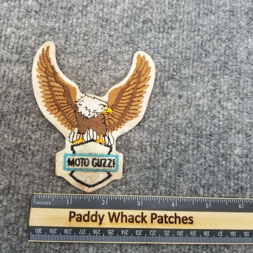 Vintage moto guzzi eagle patch - moto,