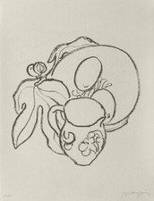 PIERRE BONCOMPAIN FIGUIER IV 1990 signed lithograph