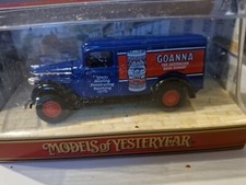 Matchbox Model of Yesteryear y-12, GMC Van "Goanna", 1937, darkblue, neuf dans s