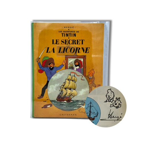Tintin secret la licorne - secret,