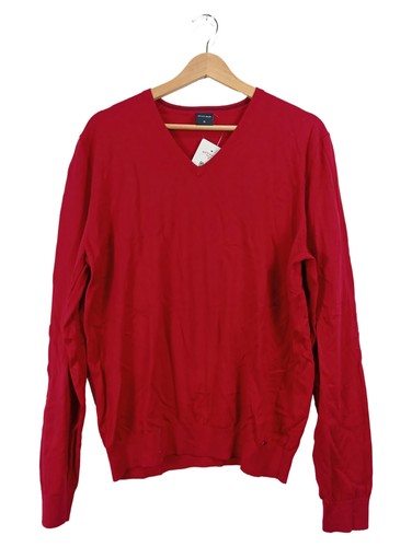 Olymp pull homme - rouge, coton