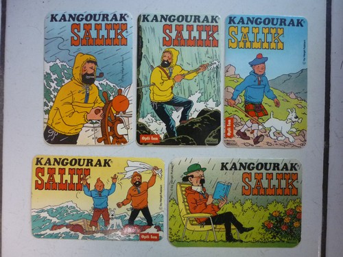 Autocollants tintin lot - autocollants,