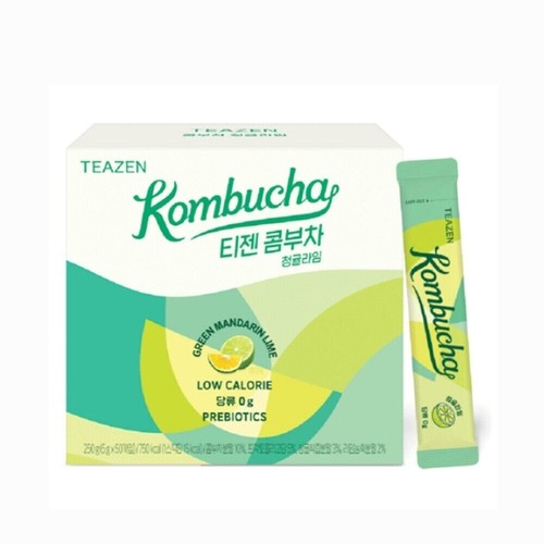 Teazen kombucha green mandarin - kombucha,