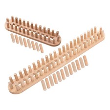 Métier à tricoter en bois, assemblage facile, portable, fil, artisanat,