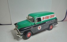 MATCHBOX 1/18 GMC PANEL VAN 1957  "TEXACO" BON ETAT SANS BOITE gé C4