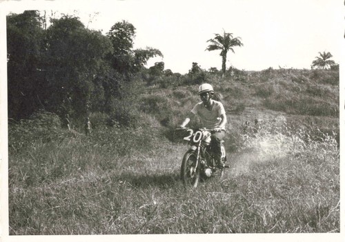 Ancienne photographie rallye - ancienne,
