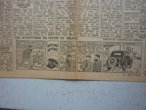 Tintin journal soir - /,