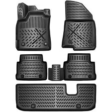 ELMASLINE 3D des Tapis de Caoutchouc pour Dacia Jogger 2022-2024 7-Sitzer Sol (