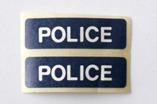 NOREV ANCIEN AUTOCOLLANT POLICE