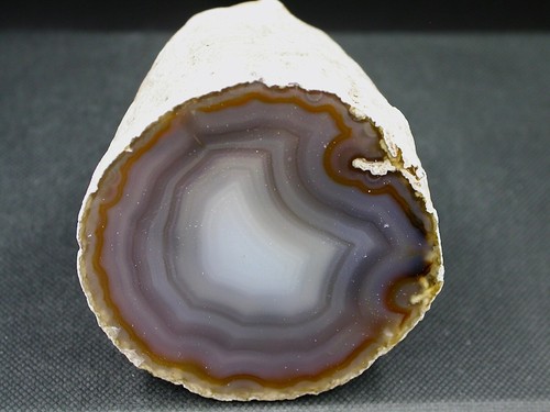 Demi géode agate - gÉode, polie