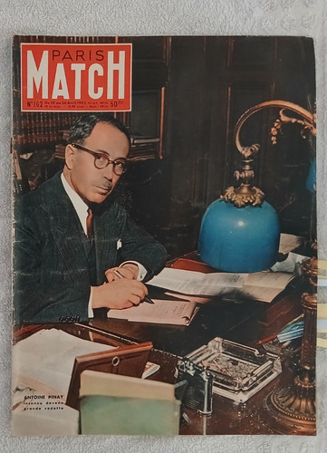 Paris match 162 - paris, 19/4/1952