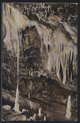 Carte postale macocha - macocha,, grottes