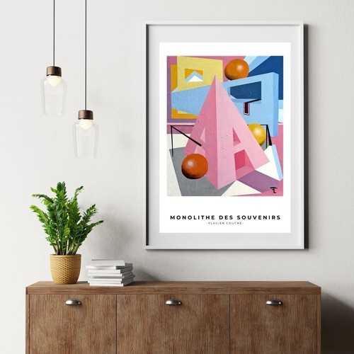 Art contemporain affiche