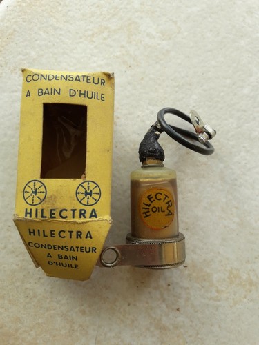 Condensateur bain huile - bain, d'huile