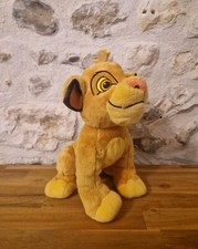 PELUCHE SIMBA LE ROI LION DISNEY  20 CM NICOTOY COMME NEUF