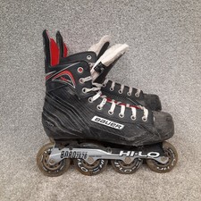 Bauer Vapor XR300 Inline Hockey Roller Skates Senior Size 8R Black Hi-Lo