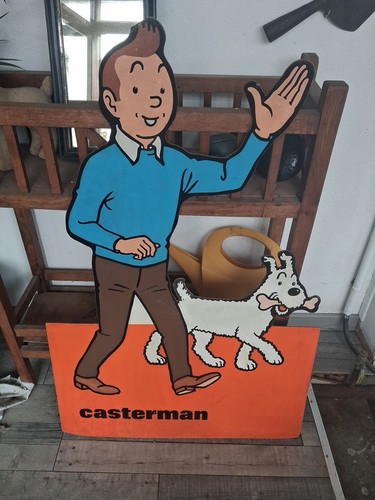Tintin ancien silhouette plv - tintin,