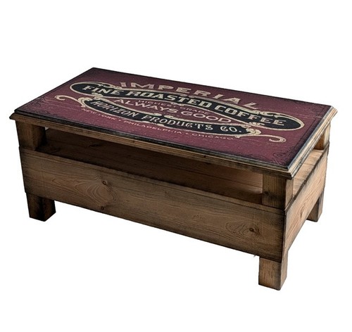 Vintage retro table basse - vintage, fine
