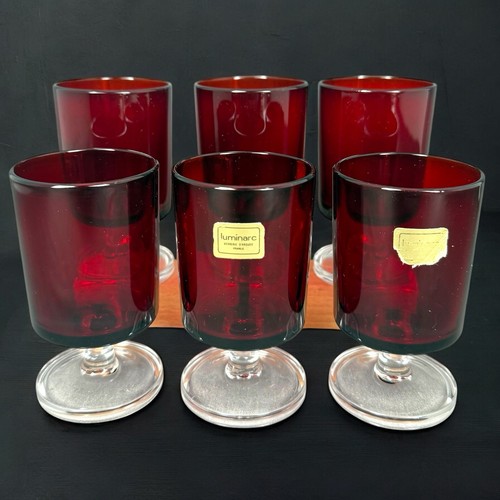Lot verres luminarc verrerie - lot,