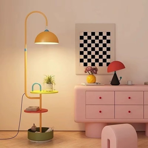 Modern led floor - lamp, sofa