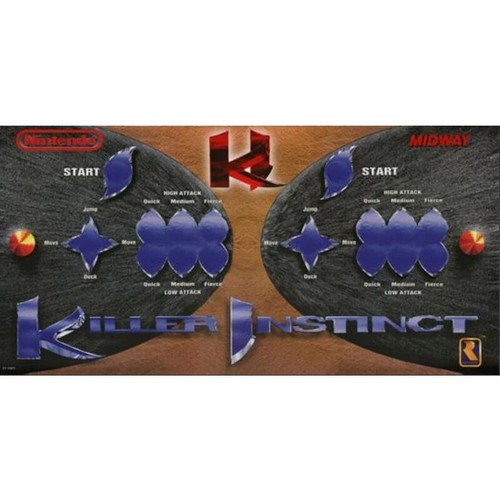 Killer instinct arcade control - arcade,