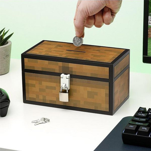 Minecraft coffre tirelire - minecraft,