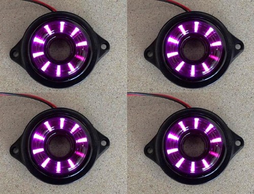 24v led violet tournant - x,