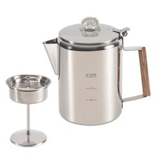 Percolateurs à Café Pour Le Camping, CafetièRe Percolateur en Acier Inoxyda2893