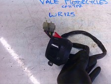 YAMAHA WR125  GENUINE LEFT SWITCH GEAR LIGHT HI LOW