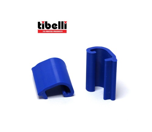 Pièces serrure clip bleu - serrure,
