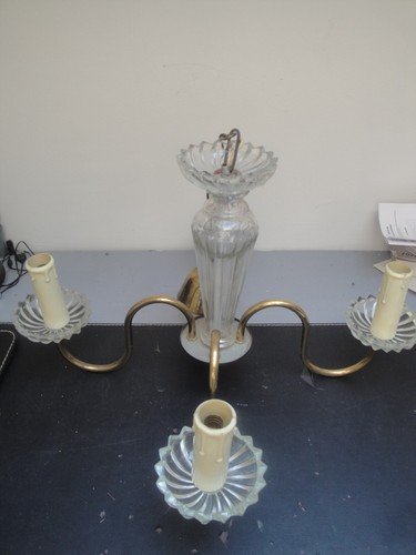 Lustre cuivre verre - lustre, et