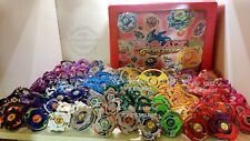 Beyblade Plastic Gen Lot of 5 Authentic Beyblades+2 Launcher/Ripcord(Read Desc.)